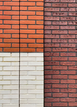 two brick walls