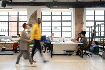 People At Modern Coworking