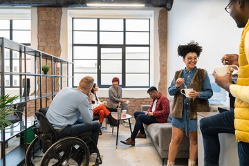 Coffee Break In Office 