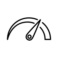Speedometer ,Speed Performance Icon Design Vector Logo Template Illustration Sign And Symbol