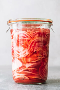 Beetroot in a jar