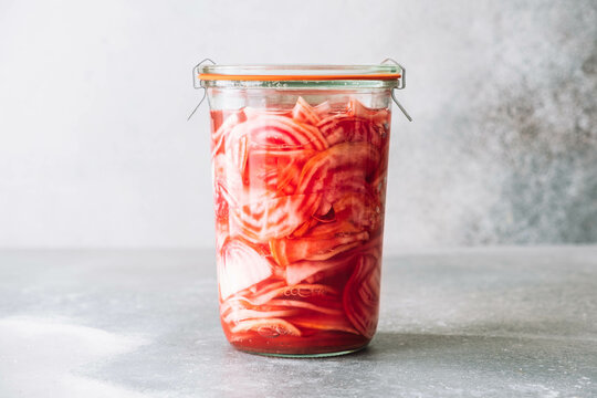 Beetroot in a jar