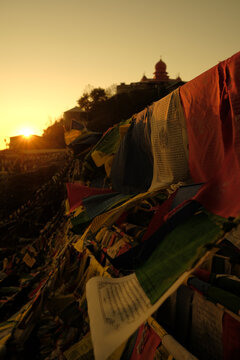 Buddhist prayer flags