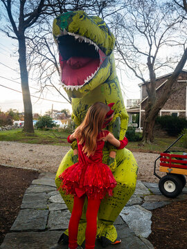 Sister Hugs brother Halloween Costumes 