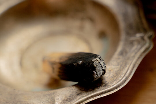 Palo Santo Wood On Plate 