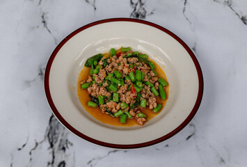 Thai Food Mixed Rice and Soup Dishes