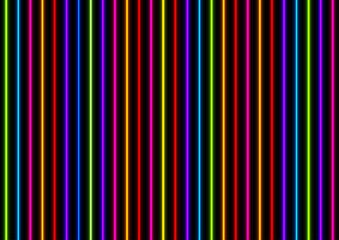 Colorful neon laser lines abstract futuristic background. Technology vector design