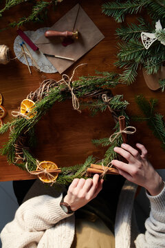 DIY christmas wreath
