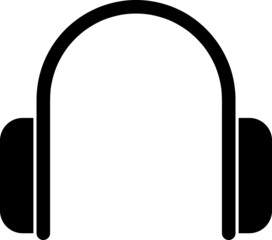  Headphone icon vector. Headset icon symbols.eps