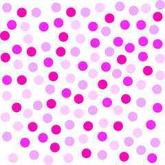 Polka dots are designs that use dots. to create a beautiful pattern