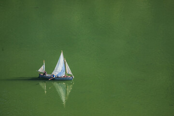 Yachting at the Nainital Lake