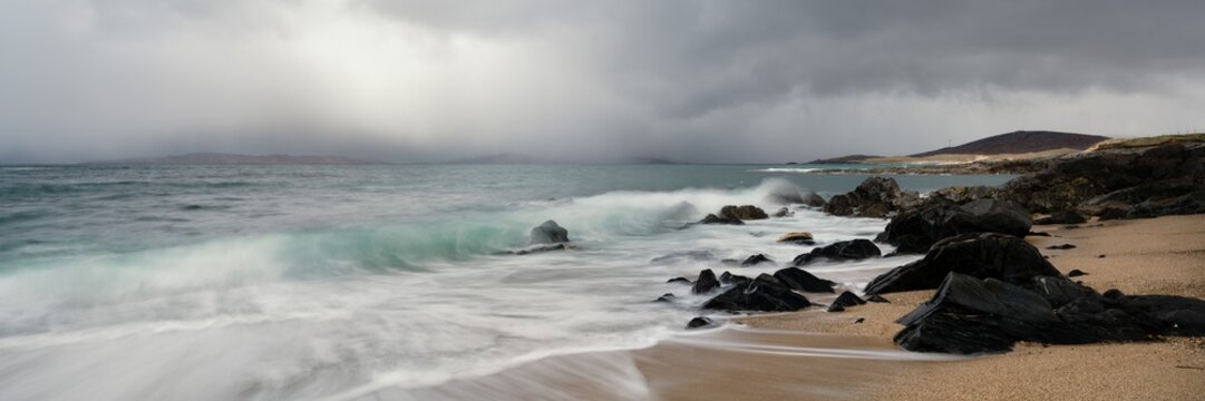 Bagh Steinigidh Little beach Outer Hebrides
