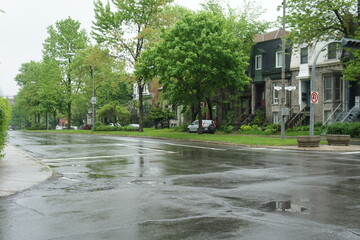 Montreal Rain CityView