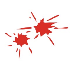 abstract blood splash vector design 