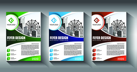 cover flyer brochure business template annual report