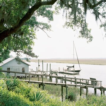 Film Photo of a Coastal Home