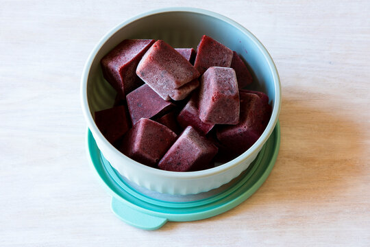 Frozen Fruit Berry Cubes