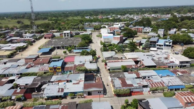 Hermosa vista desde el cielo