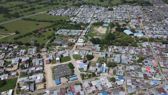 Cancha desde las alturas
