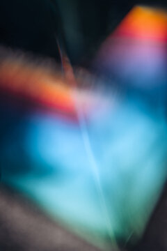 Colorful light patches