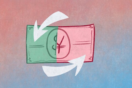 Dollar to Yen exchange