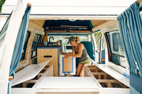 van painting work