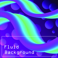 abstract background image gradient background Fantasy vector graphics with curves.