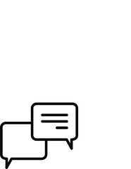 chat 40 Line Icon