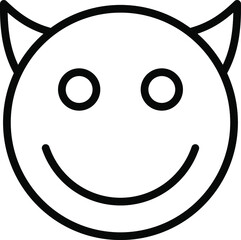 Fototapeta premium Smiley emoji symbol icon