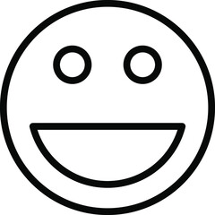 Smiley emoji symbol icon
