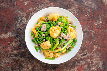 Hunan Farmhouse Fried Pork with Vegetable Oil and Tofu