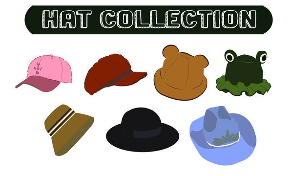 SET OF HAT FOR FASHION