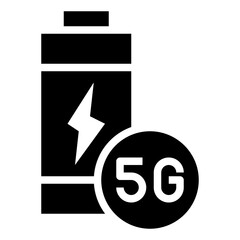 BATTERY glyph icon,linear,outline,graphic,illustration