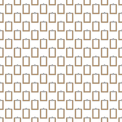 Seamless clipboard and paper pattern background