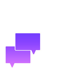 chat 24 Glyph Gradient