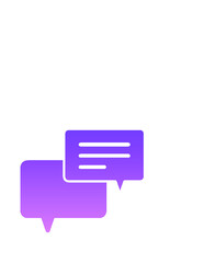 chat 41 Glyph Gradient