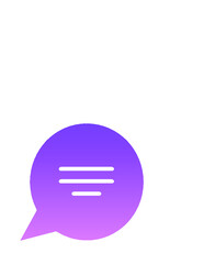 chat 43 Glyph Gradient