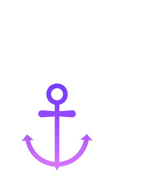 Anchor Glyph Gradient