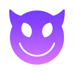 devil Glyph Gradient