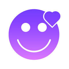 hearts Glyph Gradient