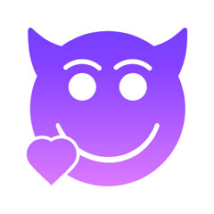 kiss Glyph Gradient