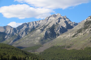Obraz premium Rocky Peak, Banff National Park, Alberta
