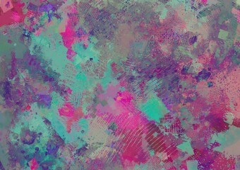 ピンク色のキラキラテクスチャ背景
