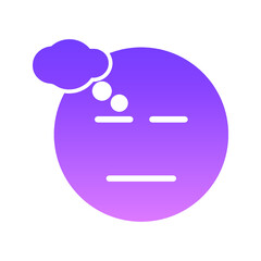 thinking Glyph Gradient