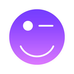 wink Glyph Gradient