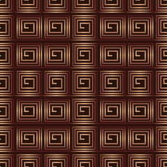 Art deco seamless pattern. Luxury geometric nouveau wallpaper, elegant classic retro ornament. Vector abstract