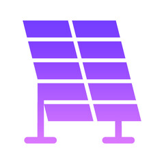Solar Panel II Glyph Gradient