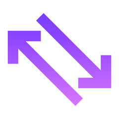 Arrow 20 Glyph Gradient