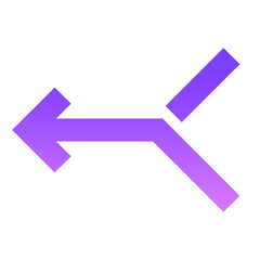 Arrow 1 Glyph Gradient