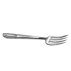 steel vintage fork